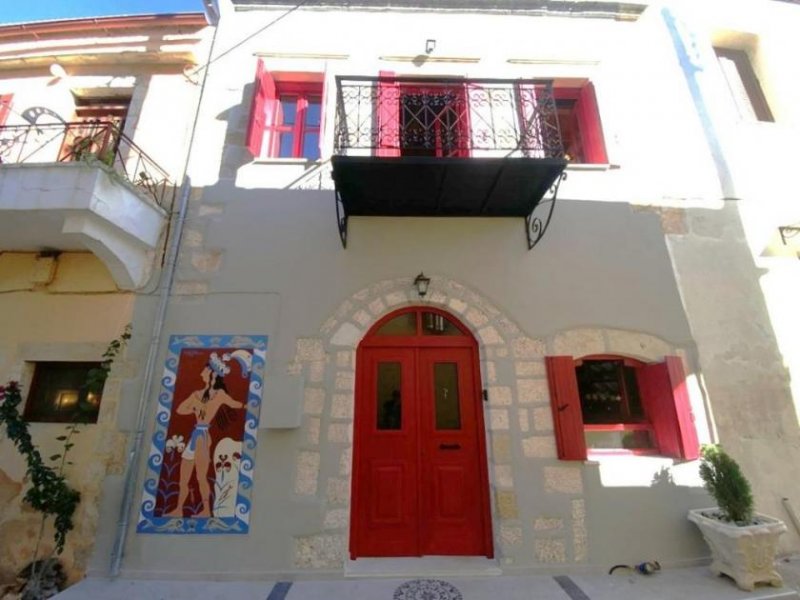 Vamos Kreta – Komplett renovierte traditionelle Maisonette-Wohnung in Vamos zu verkaufen Haus kaufen